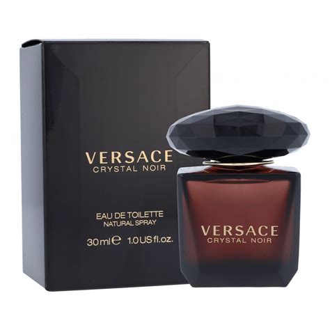 versace noir 30 ml|Versace crystal noir smell.